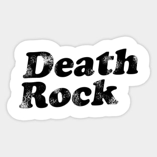 death rock Sticker